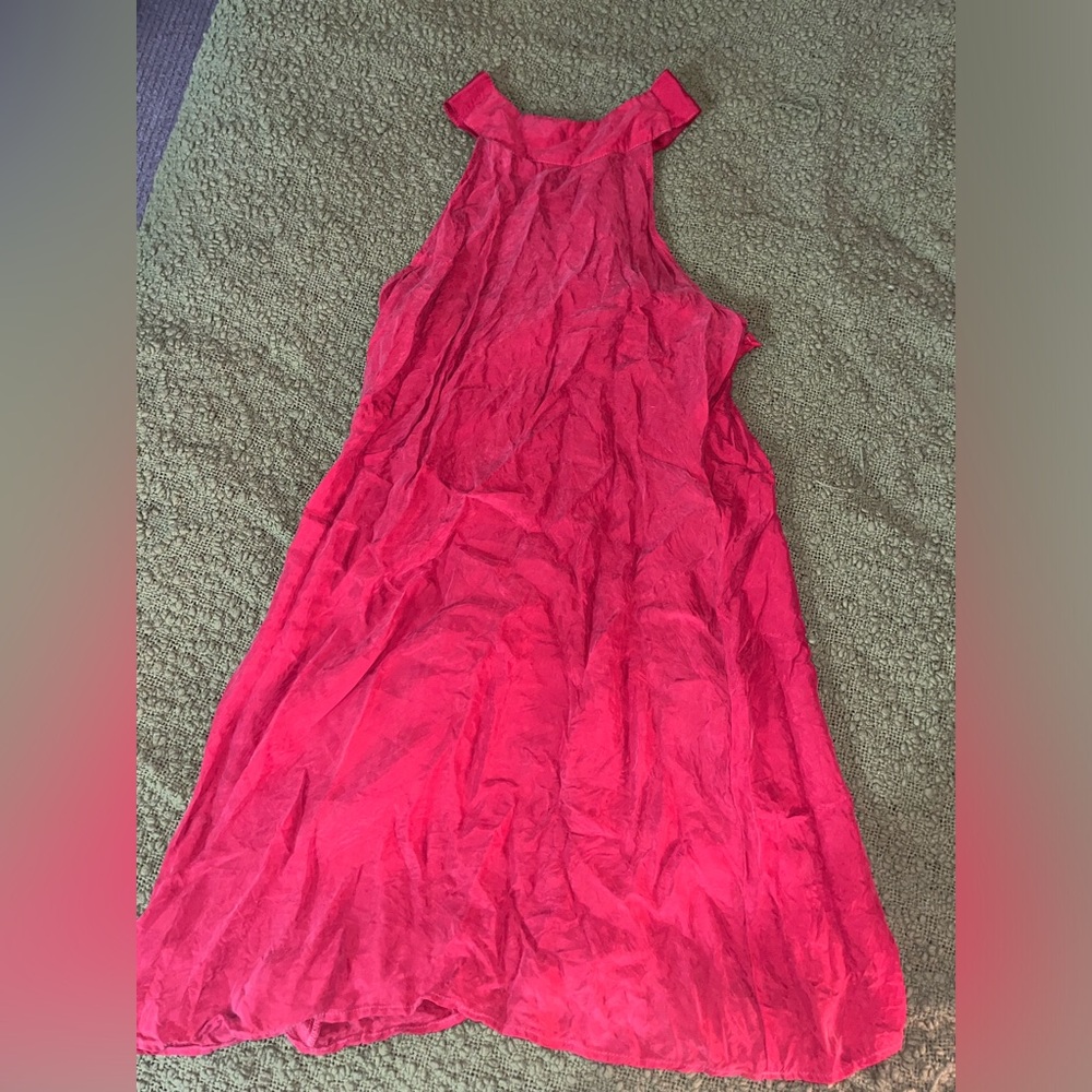 FALL RED DRESS
